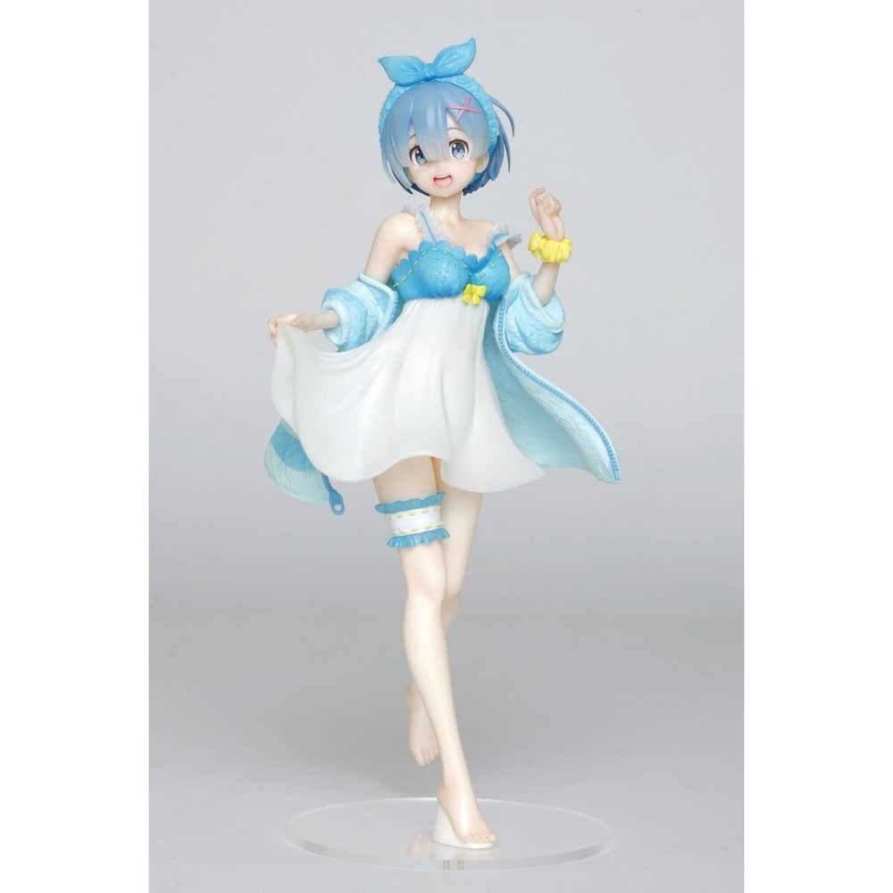 Taito Rem Figure Re:Zero Room Wear Blue New Anime Statue Precious Figure US Sell